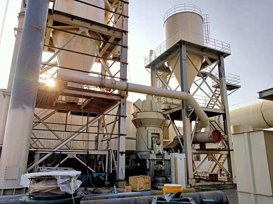 مطحنة الأسطوانة العمودية VRM للحجر الجيري في مصنع الأسمنت 325 شبكة