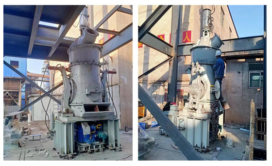 مطحنة الخام العمودية HVM في مصنع الأسمنت باستهلاك منخفض للطاقة 800kw