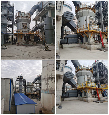 المطحنة العمودية ذات 325 شبكة للحجر الجيري 6 - 80 T / H موفرة للطاقة