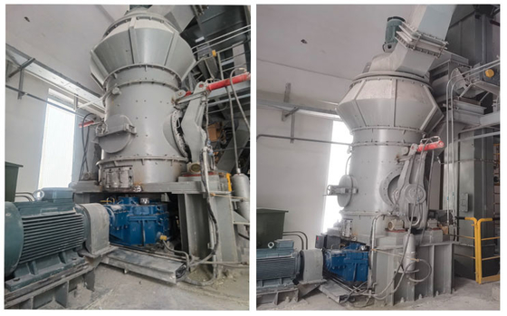 AC موتور طحن مطحنة الأسمنت العمودية استهلاك منخفض