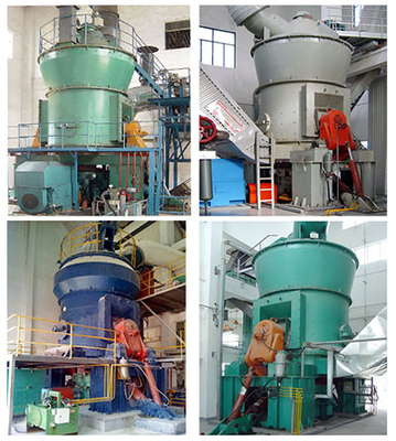 AC Motor Vertical Roller Bauxite مطحنة توفير الطاقة