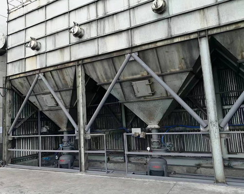 معدات نقل كربونات الكالسيوم النيوماتيكية