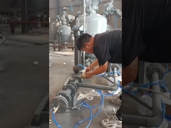 معدات المضخة الهوائية ذات الحجم الكبير خزان نقل المرحلة الكثيفة