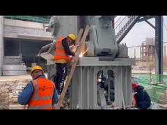 تحديد الموقع واللحام لمقعد محامل طاحونة رأسية